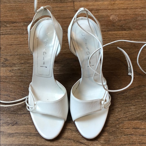 Casadei Shoes - Casadei white pumps